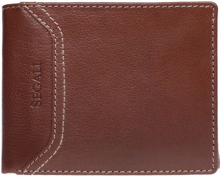 Pánská peněženka kožená SEGALI 70079 tmavý koňak