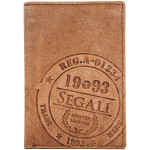 Pánská kožená peněženka SEGALI 614824 tan