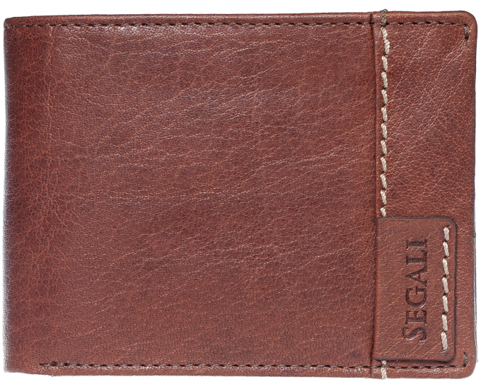 Pánská kožená peněženka SEGALI 3490 hnědá