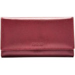 Dámská kožená peněženka SEGALI 61336 A cherry red