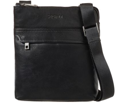 Pánská taška kožená SEGALI 343 černá