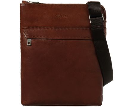 Pánský crossbag kožený SEGALI 439 koňak