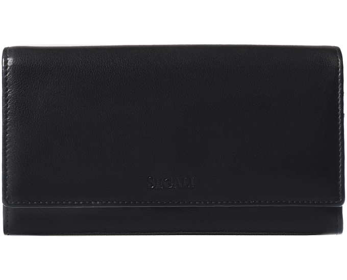 Dámská peněženka kožená SEGALI 28 černá