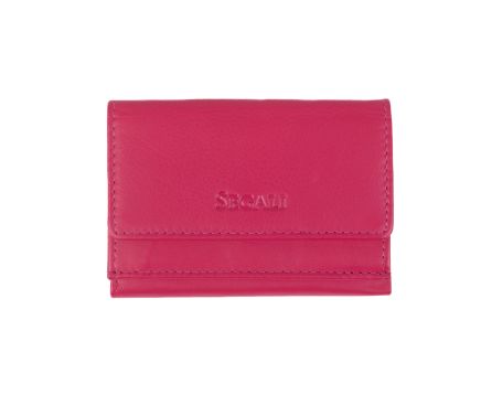 Dámská peněženka kožená SEGALI 1756 hot pink