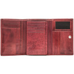 Dámská kožená peněženka SEGALI 720 116 977 červená