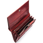 Dámská kožená peněženka SEGALI 720 116 705 červená