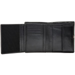 Pánská kožená peněženka SEGALI 720 137 2553 černá/šedá