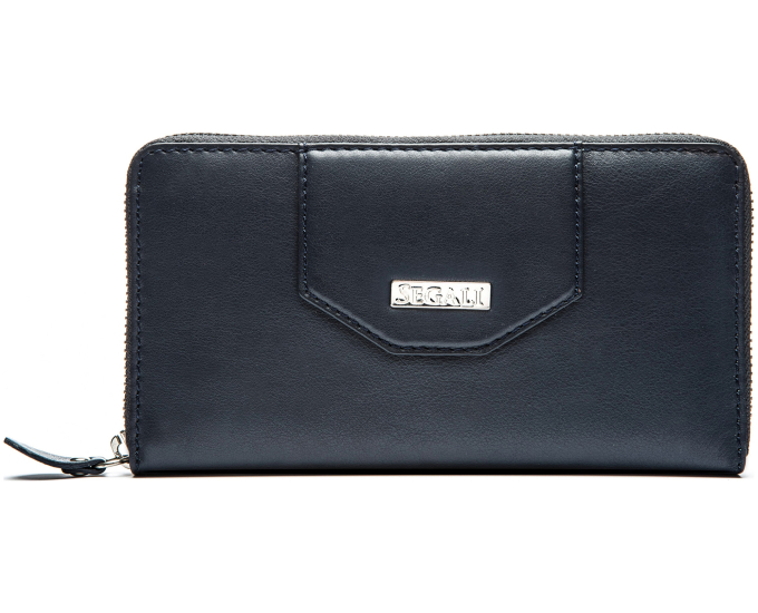 Dámská kožená peněženka SEGALI 4989 modrá