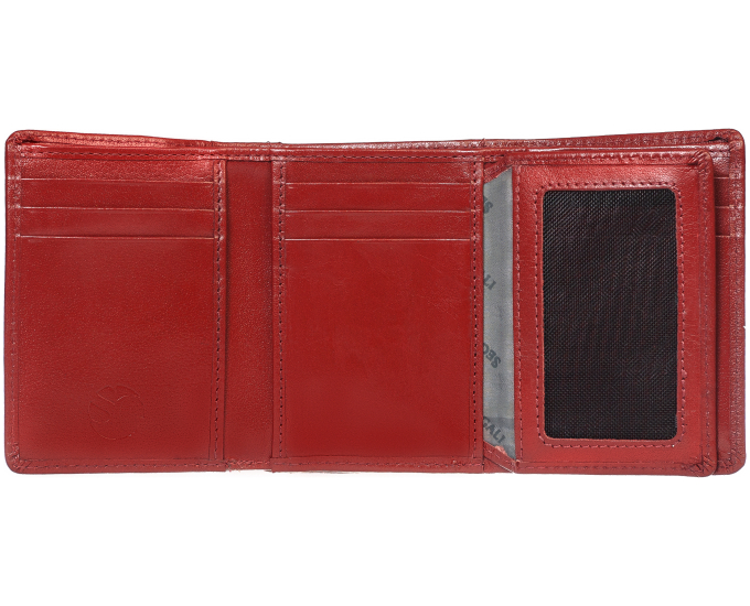 Dámská kožená peněženka SEGALI 70089 červená