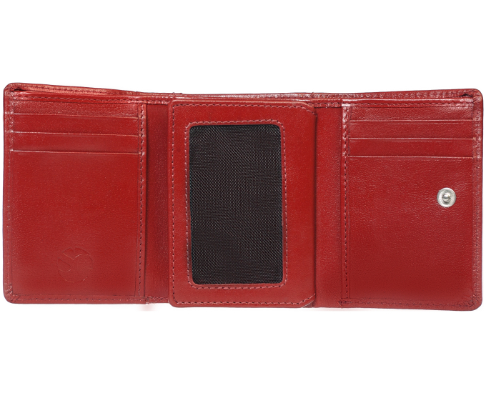 Dámská kožená peněženka SEGALI 70089 červená