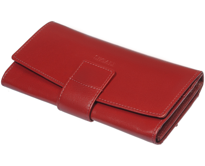 Dámská kožená peněženka SEGALI 70090 červená