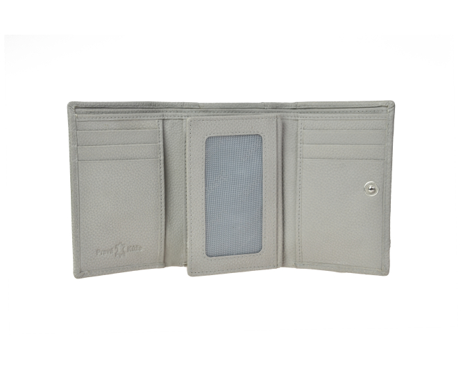 Dámská peněženka kožená SEGALI 10035 šedá