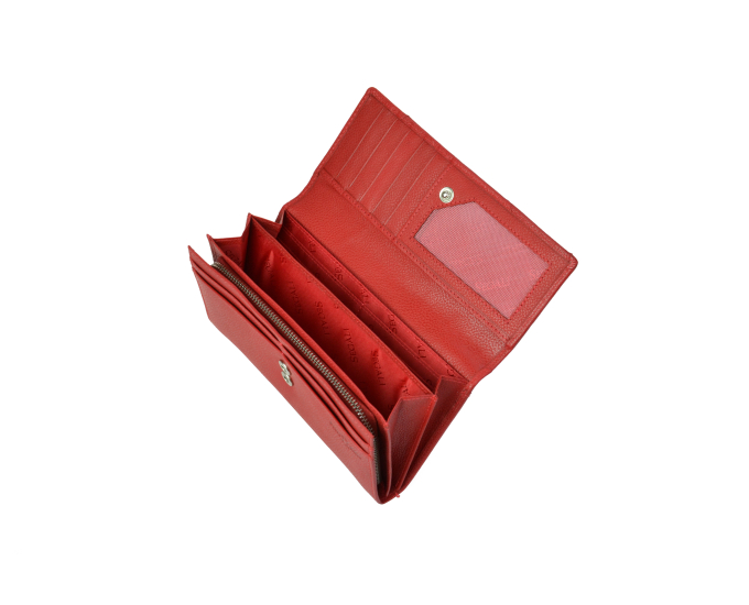 Dámská peněženka kožená SEGALI 10025 červená