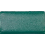 Dámská kožená peněženka SEGALI 10027 safiano zelená