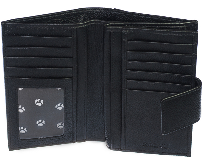 Dámská kožená peněženka SEGALI 10063 černá