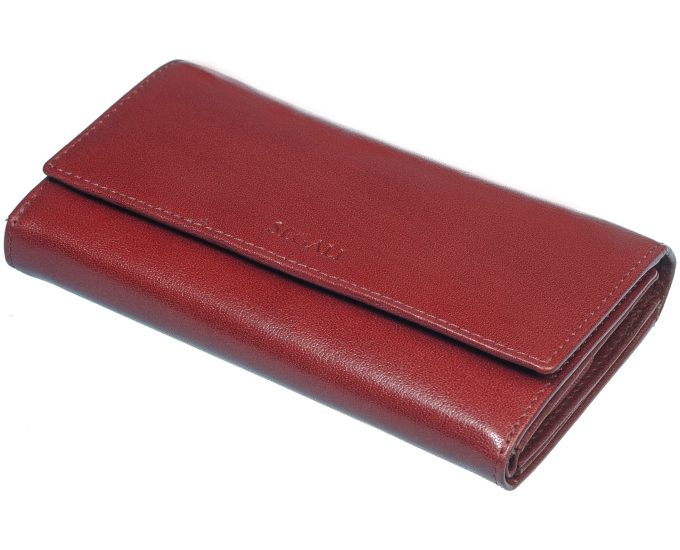 Dámská kožená peněženka SEGALI 3741 rio červená