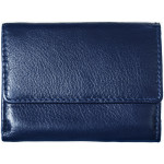 Dámská kožená peněženka SEGALI 1755 floriana modrá
