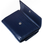 Dámská kožená peněženka SEGALI 1755 floriana modrá