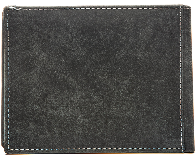 Pánská kožená peněženka SEGALI 614818 černá