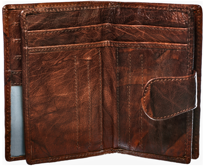 Dámská kožená peněženka SEGALI 9023 A hnědá