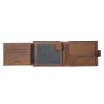 Pánská kožená peněženka SEGALI 2511 bronco tan