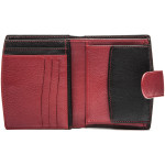 Dámská kožená peněženka SEGALI 61071 černá/červená