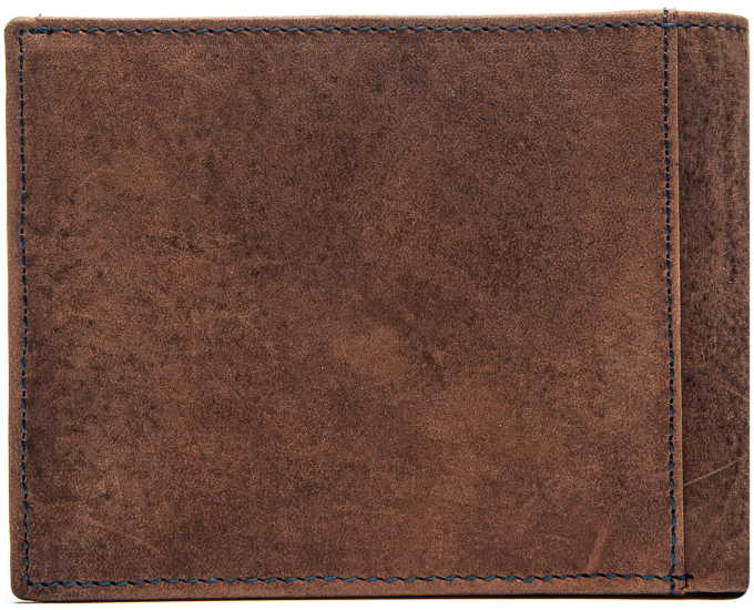Pánská kožená peněženka SEGALI 614818 B tm. hnědá