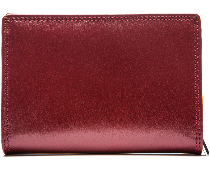 Dámská kožená peněženka SEGALI 60100 B cherry red