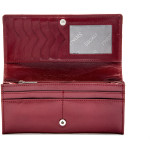 Dámská kožená peněženka SEGALI 60225 cherry red