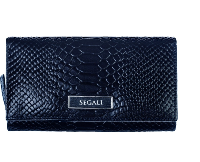 Dámská kožená peněženka SEGALI 910 19 9125 růžová