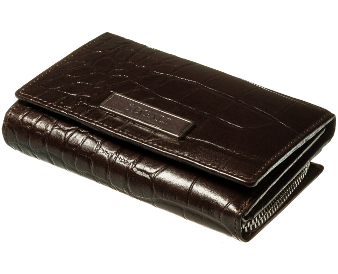 Dámská kožená peněženka SEGALI 910 19 9510 hnědá