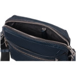 Pánský kožený crossbag SEGALI 346 tm. modrý
