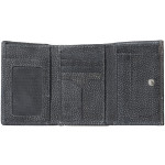 Dámská kožená peněženka SEGALI 100 černá/hnědá WO