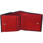 Dámská peněženka kožená SEGALI 60337 černá/červená