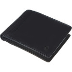 Pánská kožená peněženka SEGALI 86100A černá/modrá
