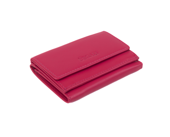 Dámská peněženka kožená SEGALI 1756 hot pink