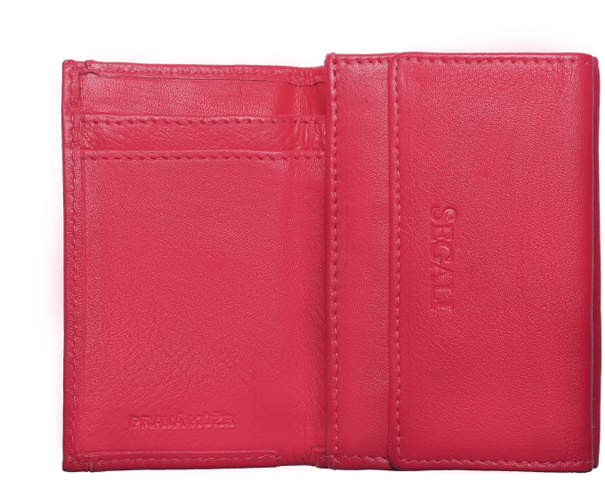 Dámská kožená peněženka SEGALI 1756 hot pink