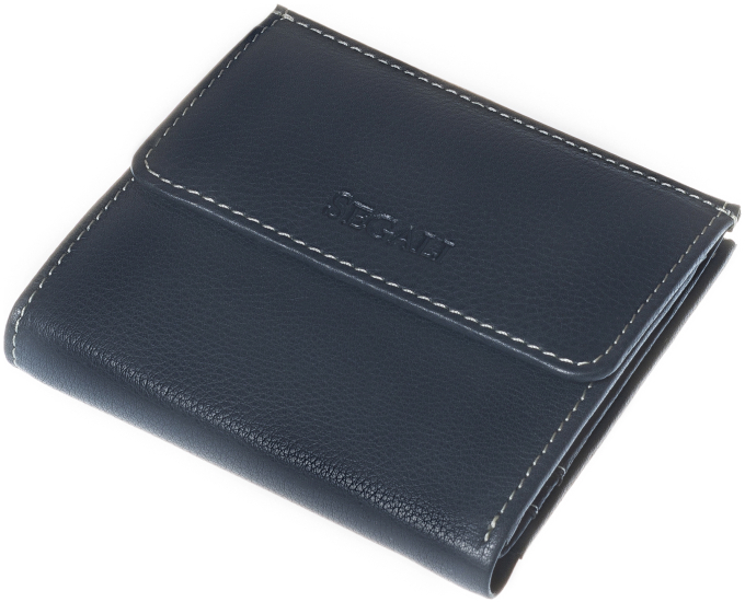 Dámská peněženka kožená SEGALI 661337 modrá