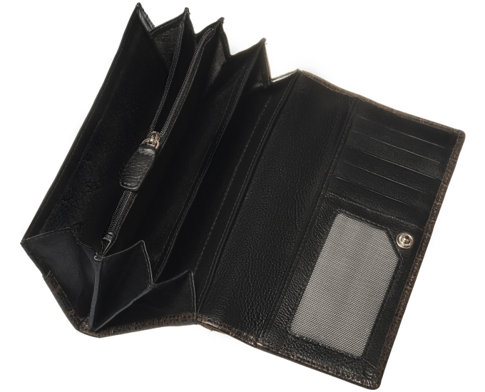Dámská kožená peněženka SEGALI 7011 černá