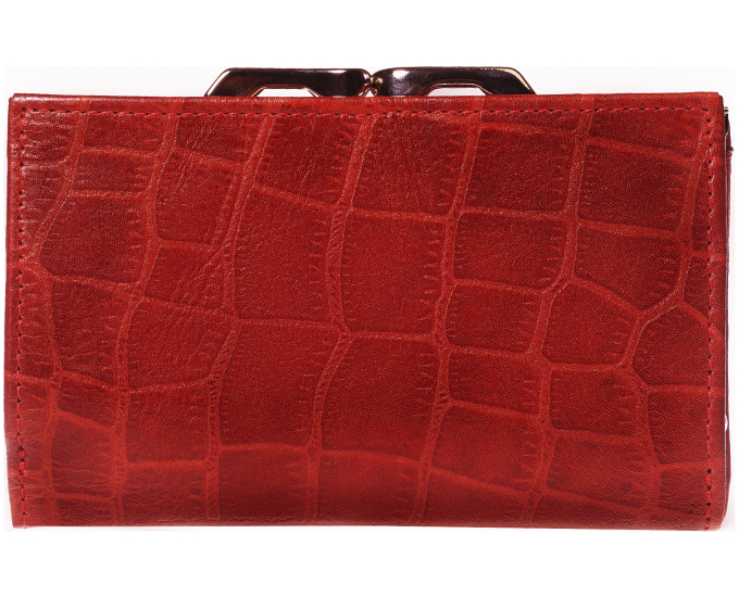 Dámská kožená peněženka SEGALI 3305 croco červená