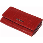 Dámská kožená peněženka SEGALI 3305 croco červená