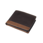 Pánská kožená peněženka SEGALI 81040 hnědá/tan
