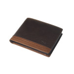 Pánská kožená peněženka SEGALI 81043 hnědá/tan