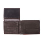 Pánská kožená peněženka SEGALI 81043 hnědá/tan