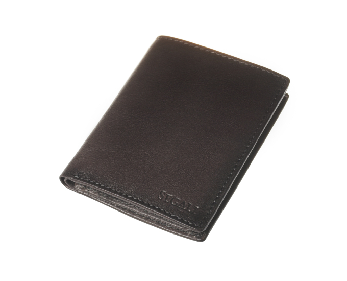 Pánská kožená peněženka SEGALI 81225 šedá
