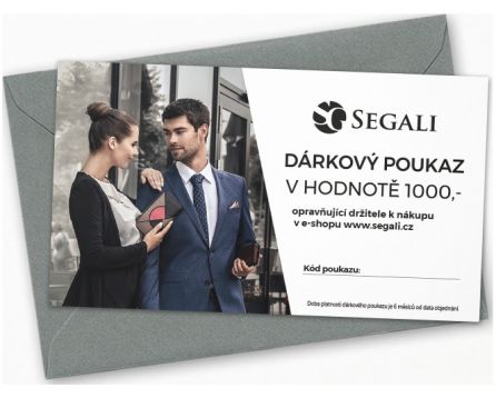 Dárkový poukaz v hodnotě 1000,-
