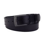 Pánský opasek kožený SEGALI jeans 35/1 černý