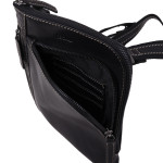 Pánská kožená taška přes rameno SEGALI 25579 černá