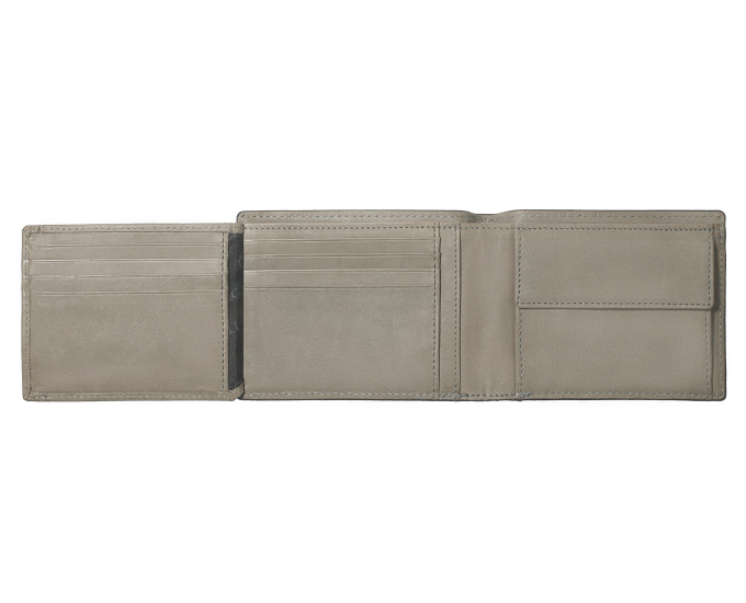 Pánská kožená peněženka SEGALI 810 260 004 šedá