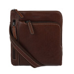 Pánská kožená taška přes rameno SEGALI 25579 hnědá